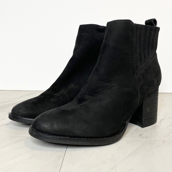 Blondo Noa Black Heeled Waterproof Bootie 6M - Picture 1 of 12
